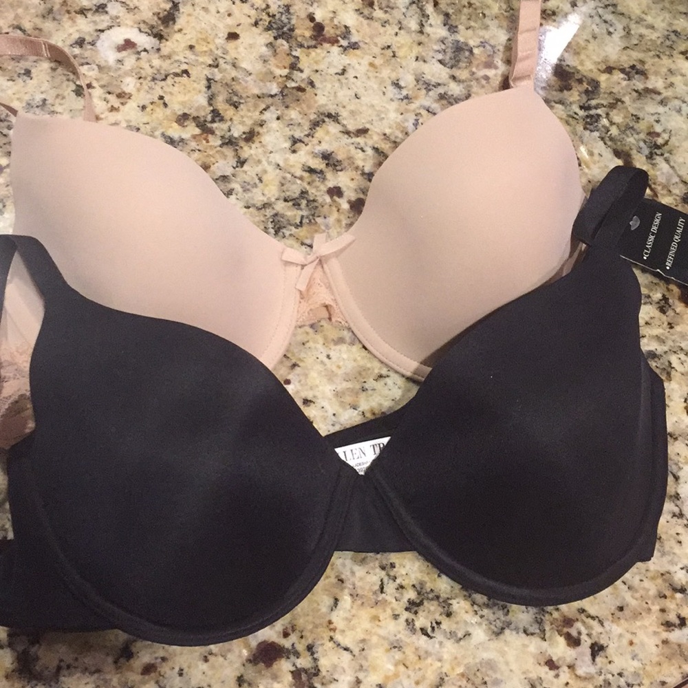 Set of two. NWT Ellen Tracy 36 C bras